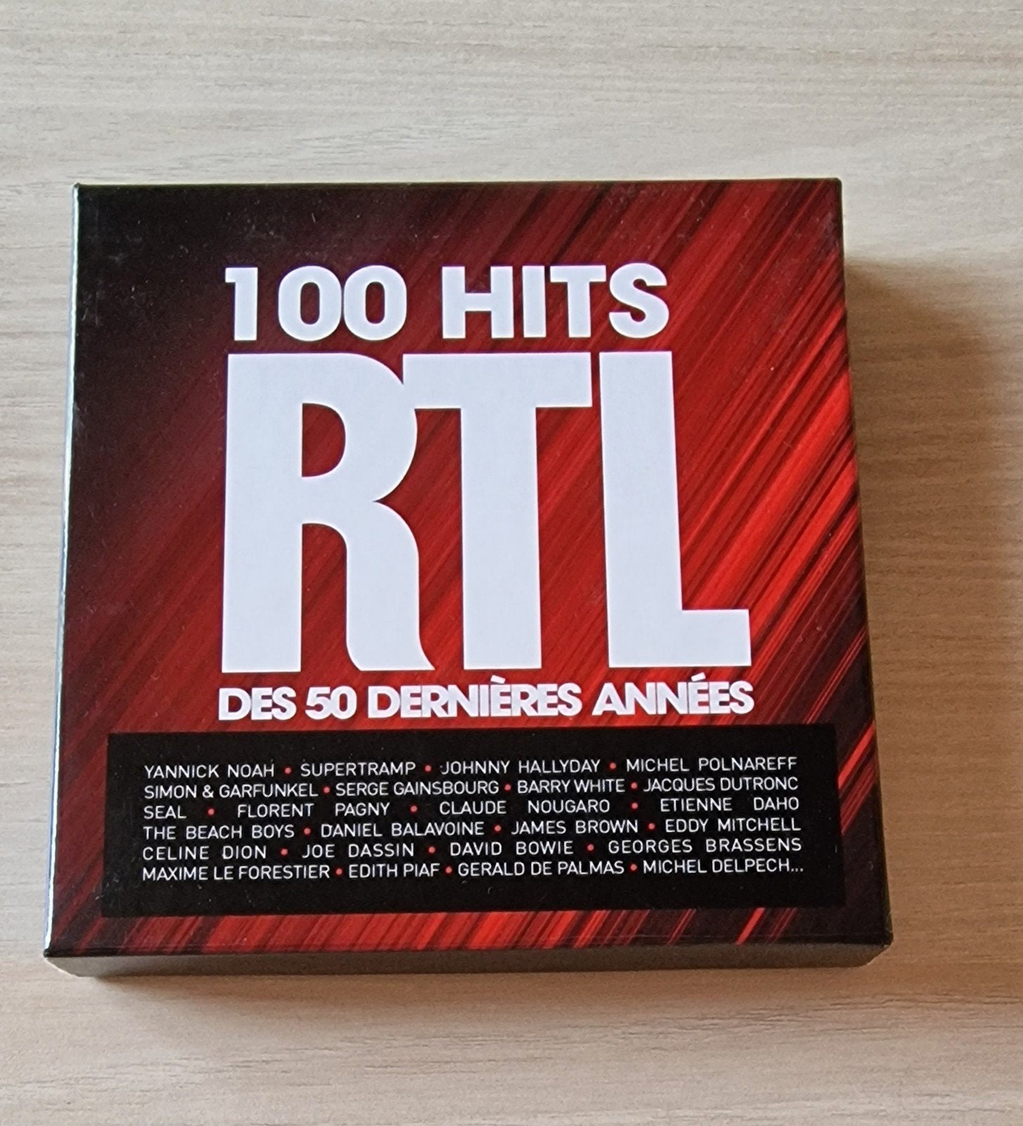 100 Hits RTL des 50 dernières années, Cd's en Dvd's, Cd's | Verzamelalbums, Ophalen of Verzenden, Zo goed als nieuw