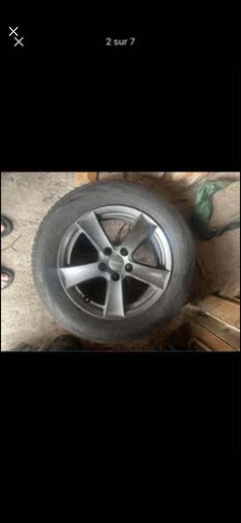 Pneus Nokian et jantes DEZENT, Autos : Pièces & Accessoires, Pneus & Jantes, 16 pouces, Véhicule de tourisme, Pneu(s), Enlèvement