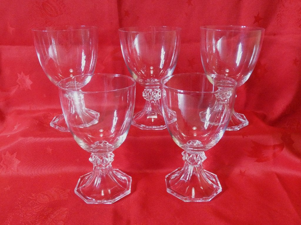 Verre VSL à 5 cristaux modèle Yale - signé, Antiquités & Art, Enlèvement ou Envoi