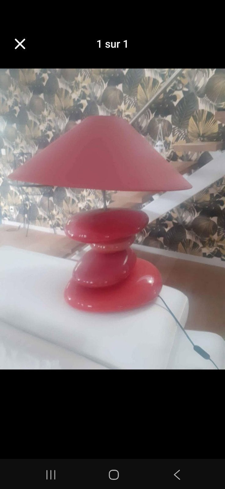 Designlamp, Huis en Inrichting, Lampen | Tafellampen, Ophalen of Verzenden, Gebruikt