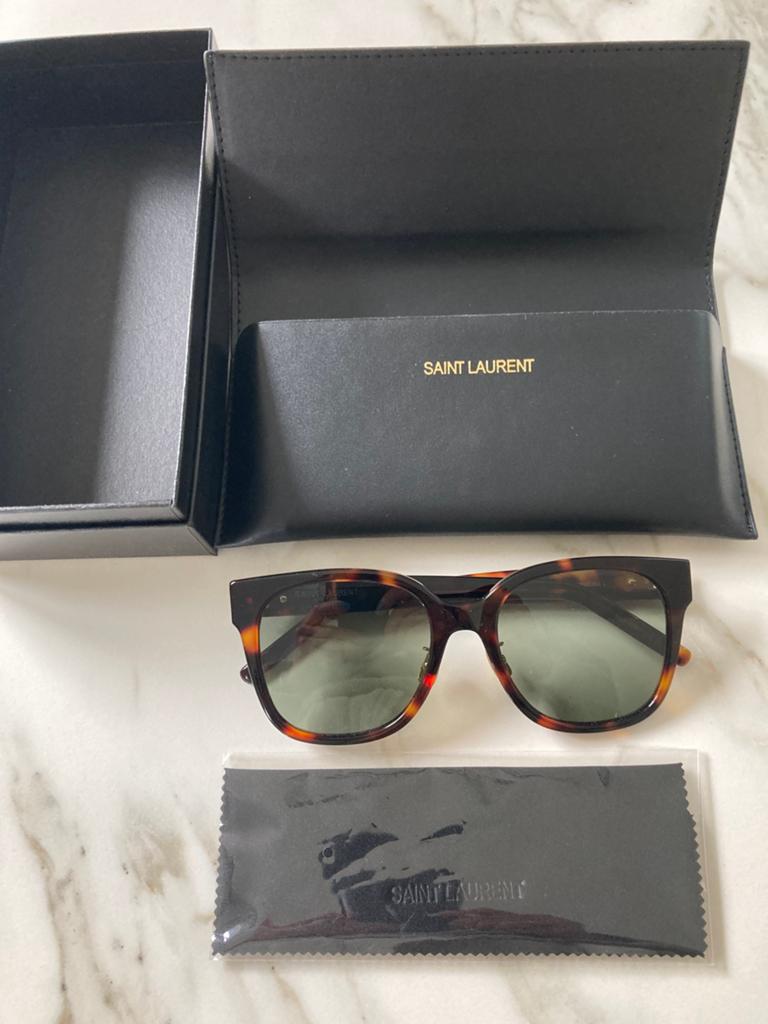Zonnebril Saint Laurent, Handtassen en Accessoires, Zonnebrillen en Brillen | Dames, Zonnebril, Bruin, Nieuw, Ophalen