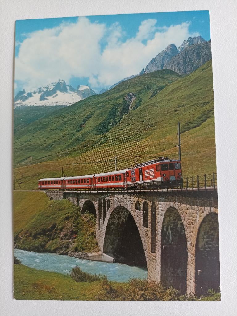 POSTKAART TREIN, Envoi, Véhicule