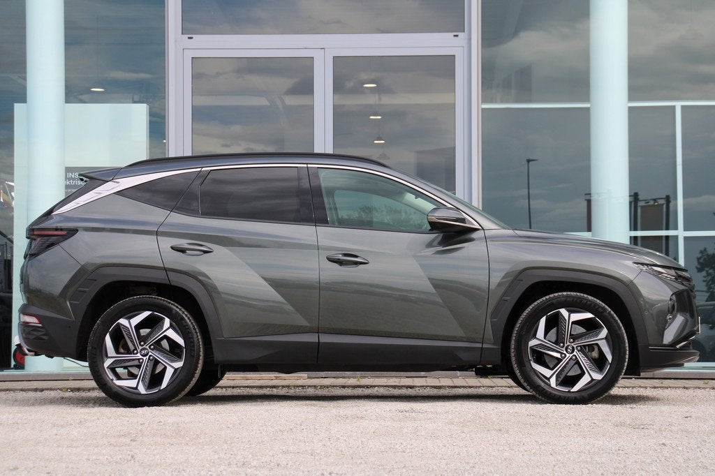 Hyundai Tucson HEV 1.6 T-GDi A/T SHINE 230 A6 (bj 2021), 4 cilinders, Overige brandstoffen, Leder, Bedrijf