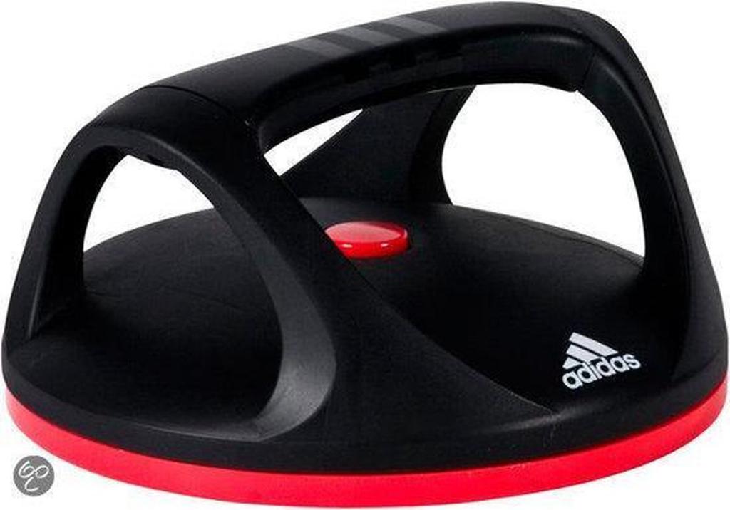 Adidas Swivel Push Up Bars - Zwart/Rood - Zo goed als nieuw, Ophalen, Zo goed als nieuw, Armen, Push-up steun