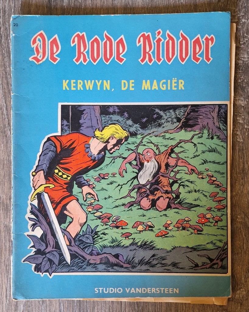 De Rode Ridder - Nummer 20 - Eerste druk van 1964, Enlèvement ou Envoi, Willy Vandersteen, Une BD, Utilisé