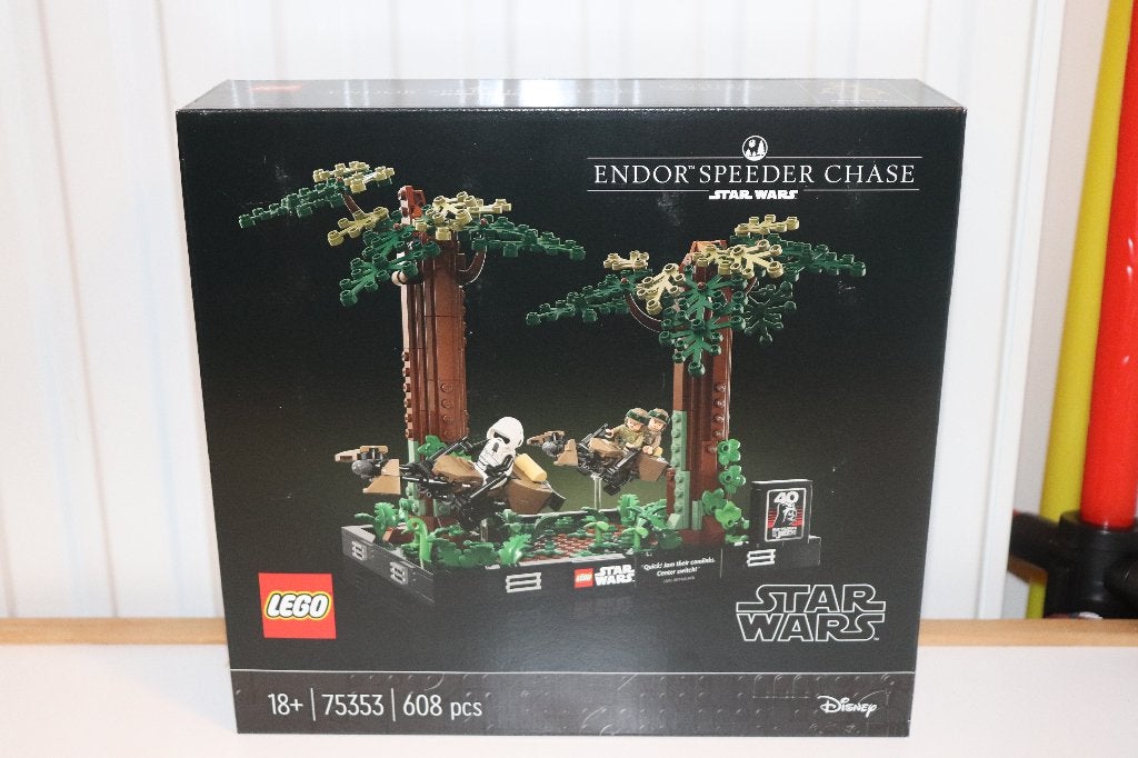 Lego Star Wars 75353 Diorama - Endor Speeder Chase NIEUW, Star Wars, Lego, Nieuw, Ophalen of Verzenden