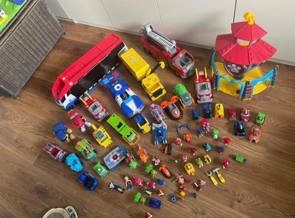Lot Paw Patrol, Kinderen en Baby's, Ophalen, Zo goed als nieuw