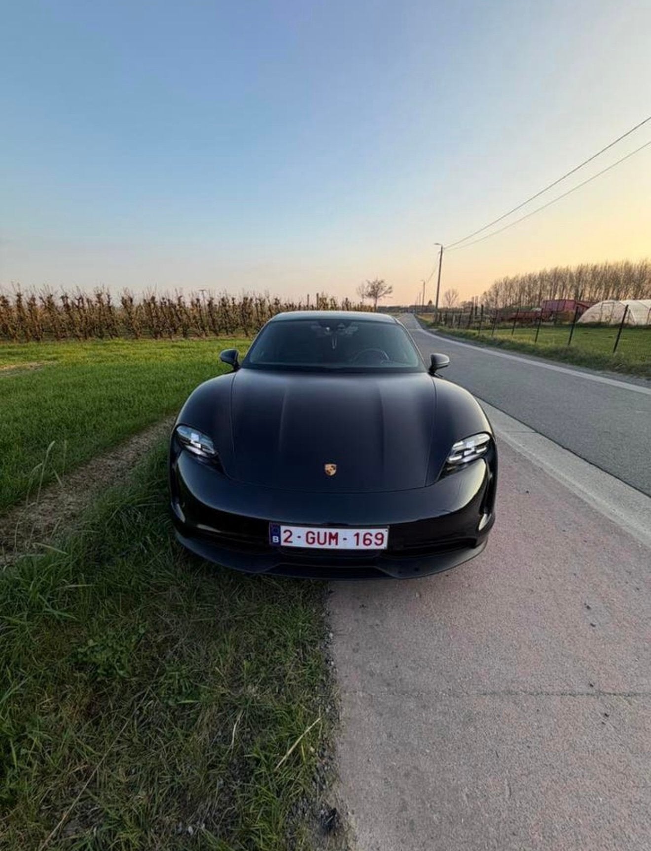 Porsche taycan sport, Autos, Cuir, Achat, Euro 6, Noir