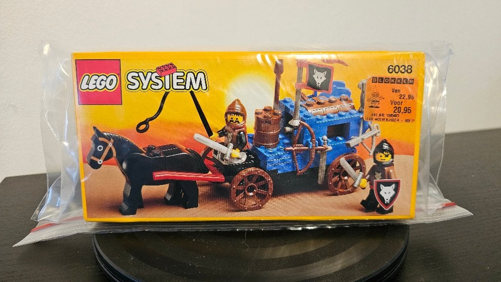 Vintage Lego System Wolfpack Renegades 6038 new/sealed 1992r, Antiek en Kunst, Antiek | Speelgoed, Ophalen of Verzenden
