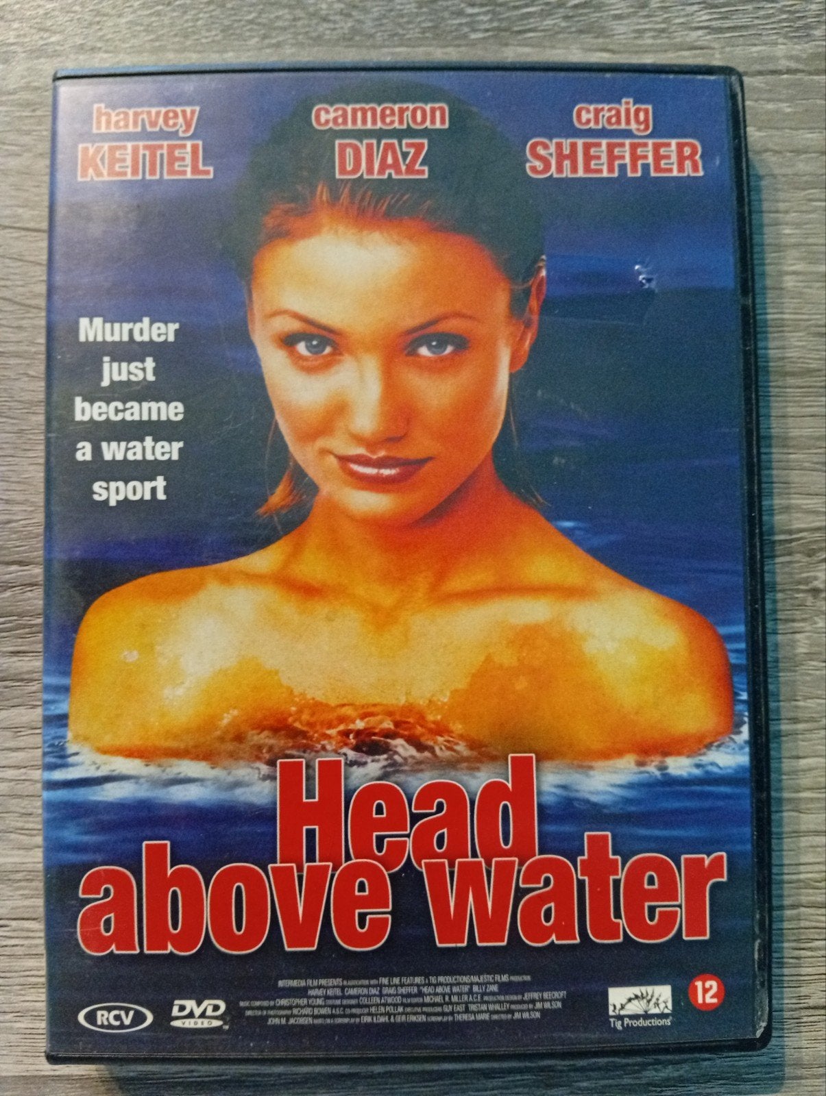 Thriller en DVD avec la tête au-dessus de l'eau Cameron Diaz, CD & DVD, Enlèvement ou Envoi, Anglais, Thriller d'action, À partir de 12 ans