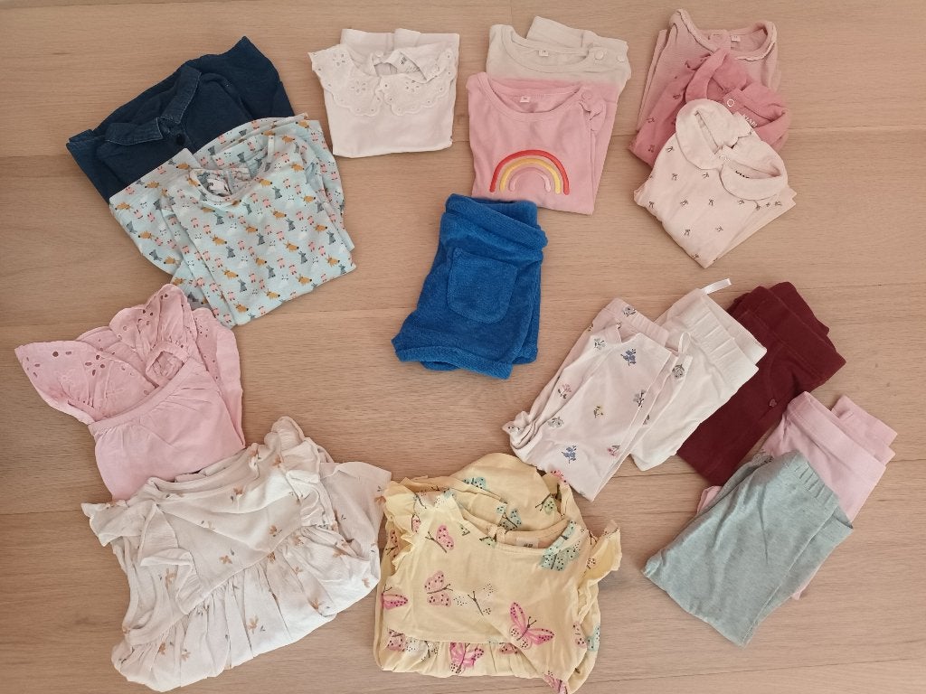 Set maat 74, Kinderen en Baby's, Ophalen, Zo goed als nieuw, Meisje, Setje