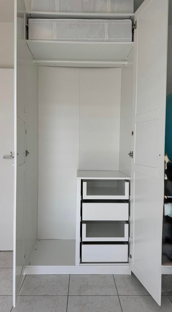 IKEA pax met deuren, Huis en Inrichting, Ophalen, 200 cm of meer, 50 tot 100 cm, Zo goed als nieuw