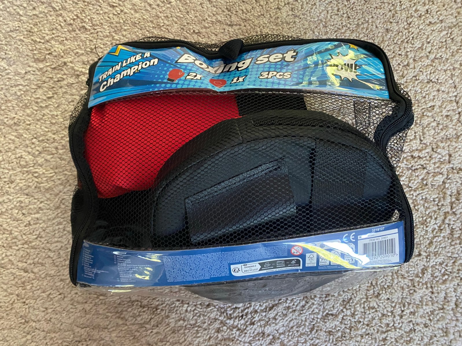 Boxing set, Sport en Fitness, Boksen, Ophalen of Verzenden, Nieuw, Bokshandschoenen
