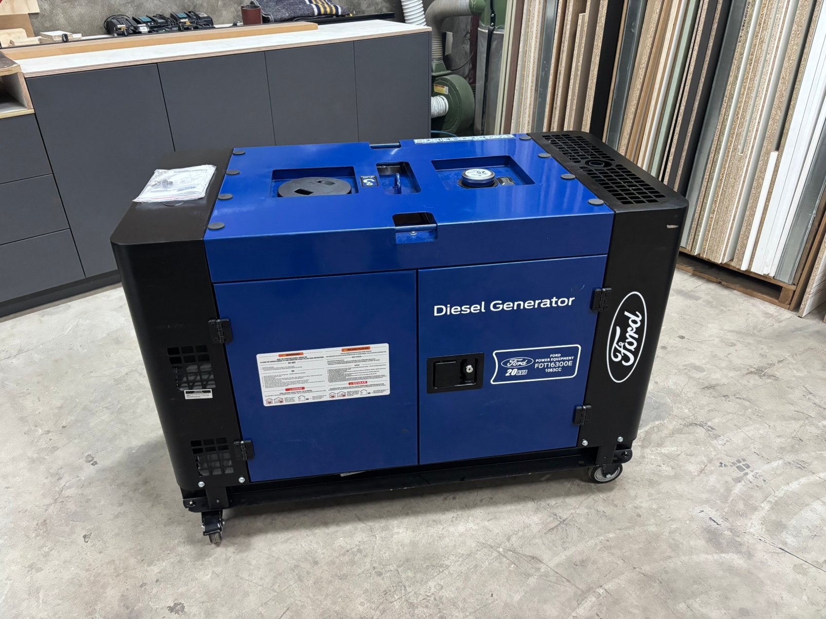 Ford 20,0 KVA diesel generator, BJ: 2025, model: FDT16300E, Bricolage & Construction, Générateurs, Neuf, Huile diesel, 10 à 30 kVA