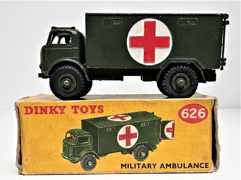 Dinky Toys Military Ambulance, Enlèvement ou Envoi, Utilisé, Bus ou Camion, Dinky Toys
