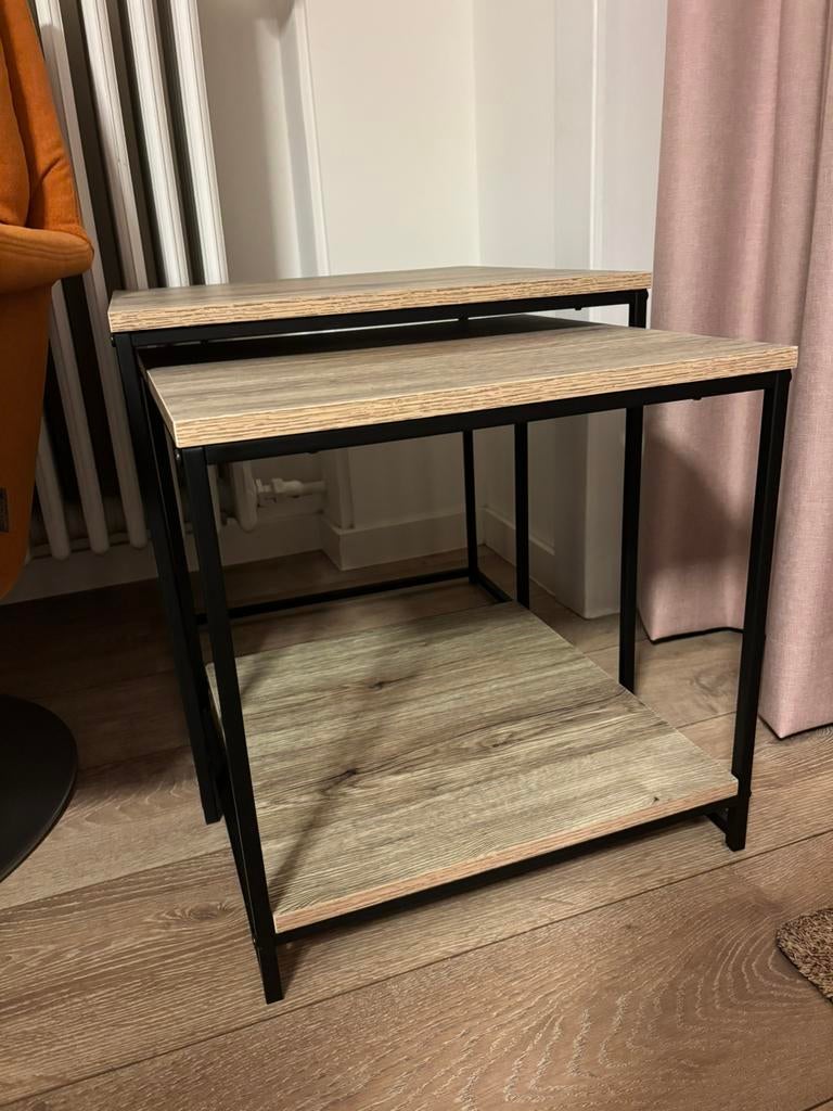 Bijzettafel set, Huis en Inrichting, Ophalen, Zo goed als nieuw