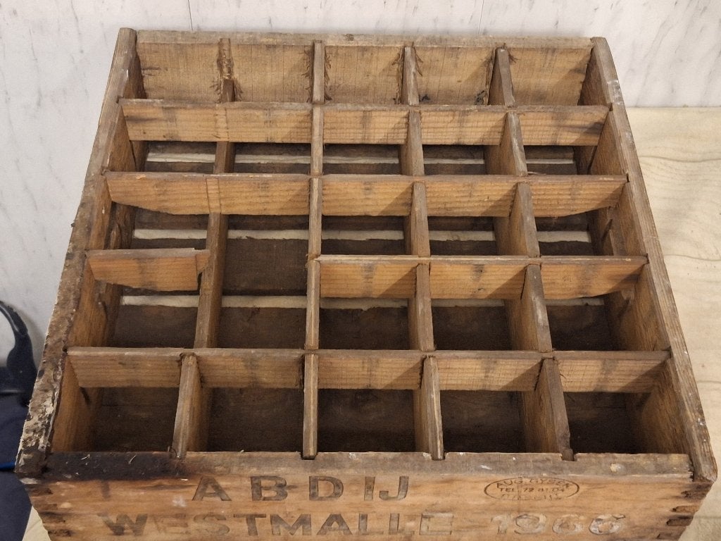 oude bierbak Abdij Westmalle, 1966, Antiek en Kunst, Ophalen of Verzenden