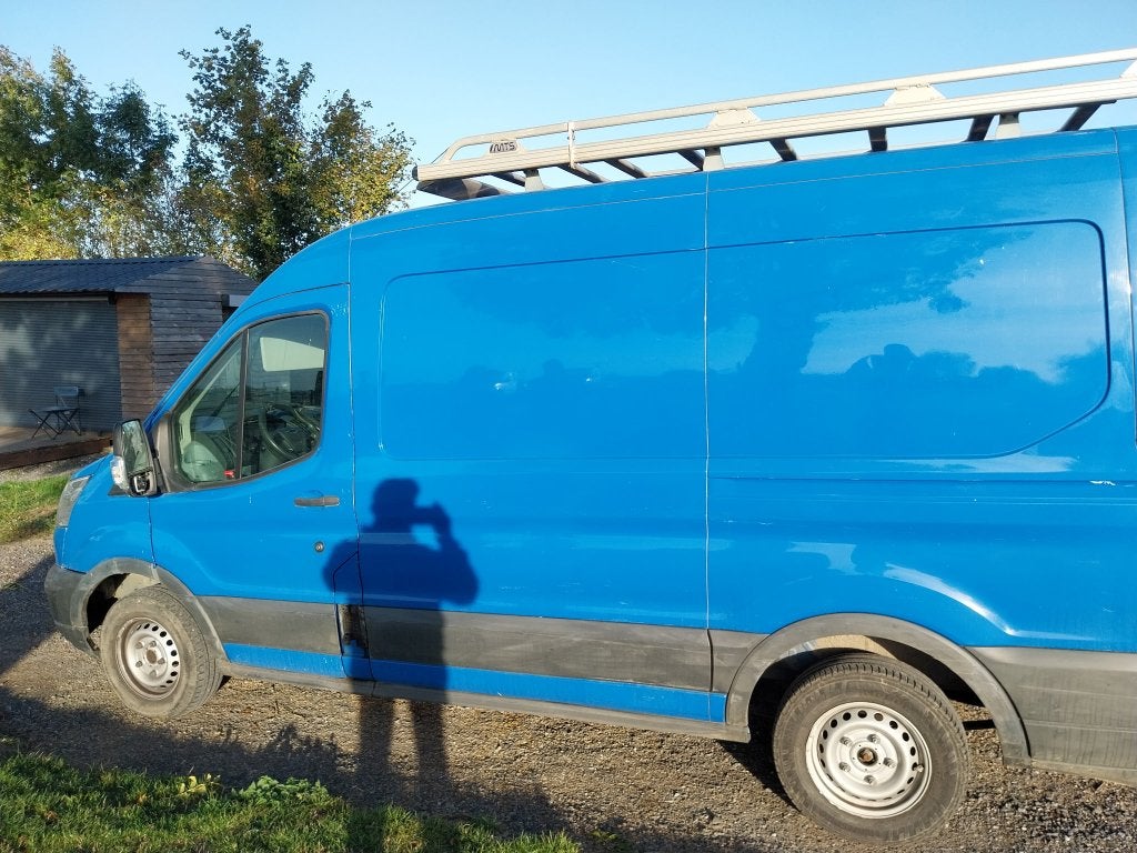 ford transit v363 2016, Auto's, Voorwielaandrijving, Blauw, Particulier, Ford
