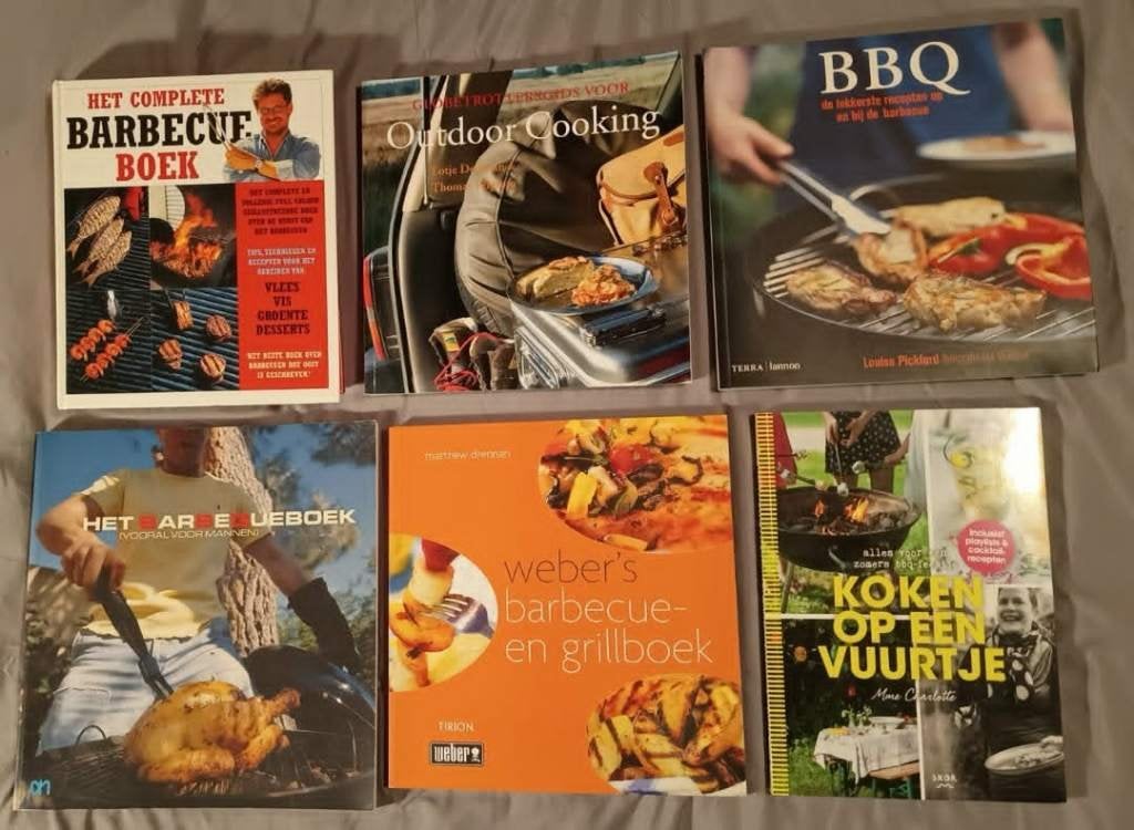 barbecue boeken, Ophalen of Verzenden