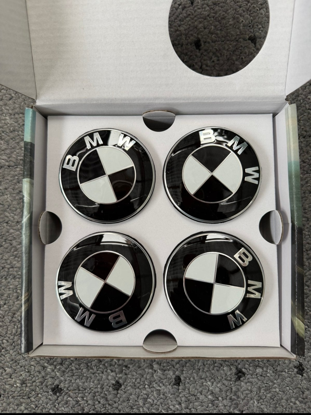 Bmw centre de roue flottants 58/68mm, Autos : Pièces & Accessoires, Enlèvement ou Envoi