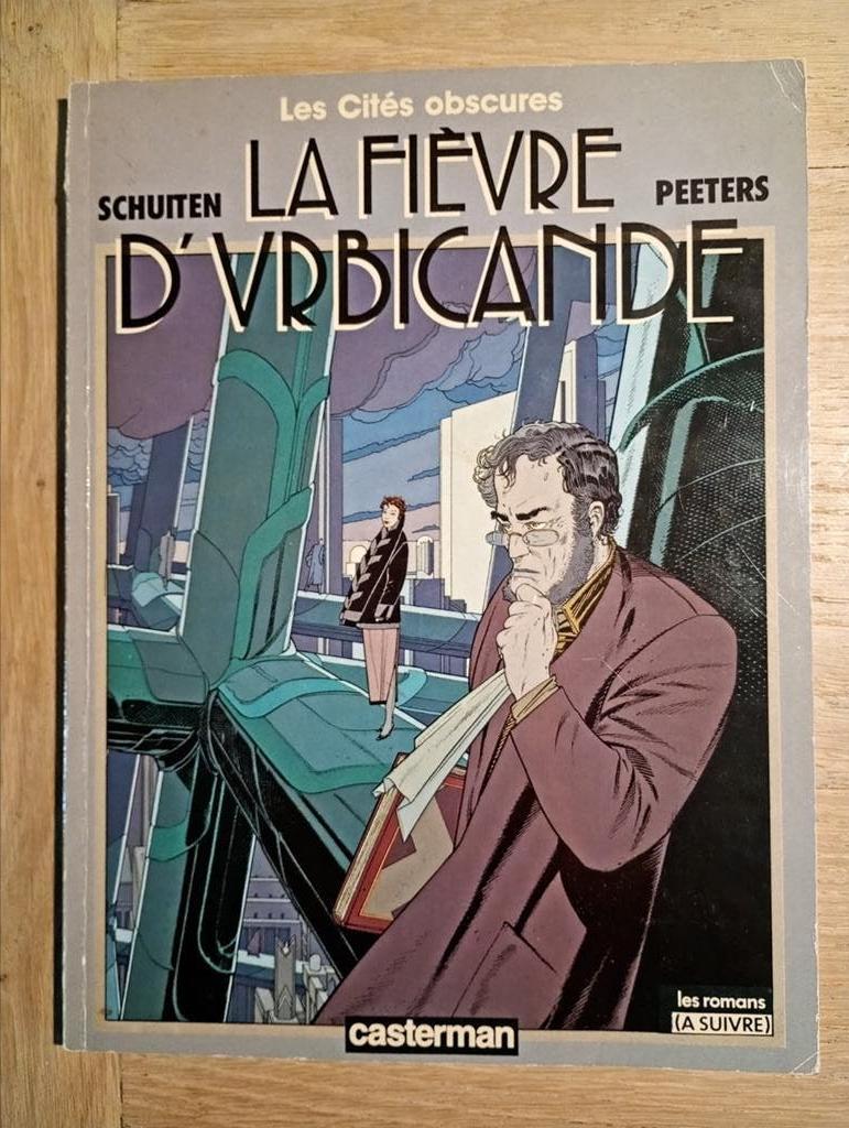 La fièvre d'Urbicande Schuiten Peeters Vraie EO, Livres, BD, Enlèvement ou Envoi, François Schuiten, Une BD, Utilisé