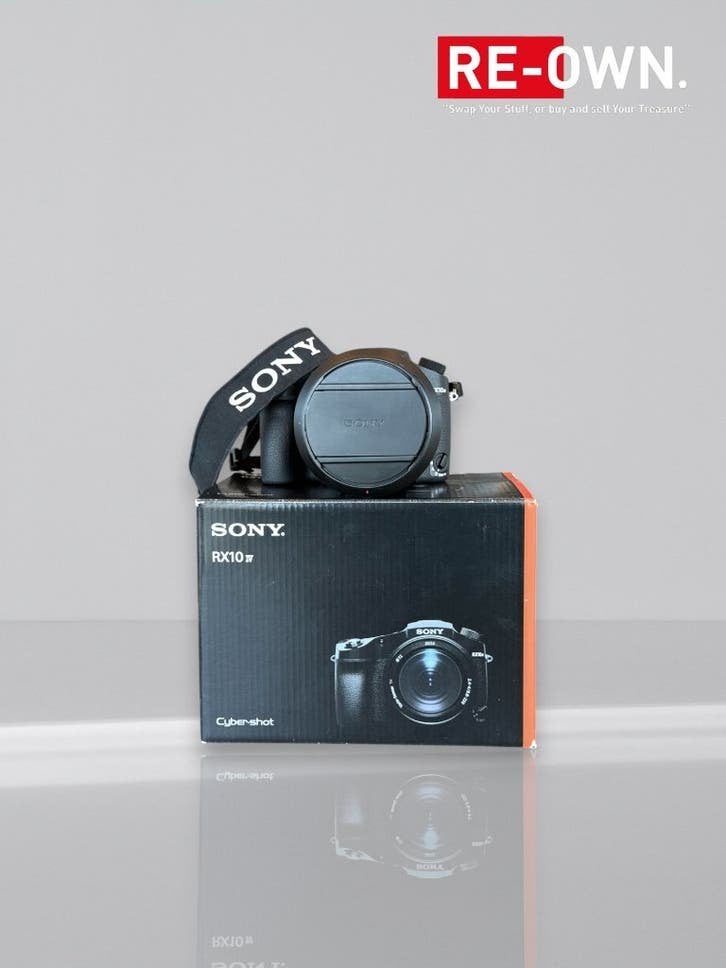 SONY CYBER-SHOT DSC-RX10 IV | NETTE STAAT | DOOS | GARANTIE
