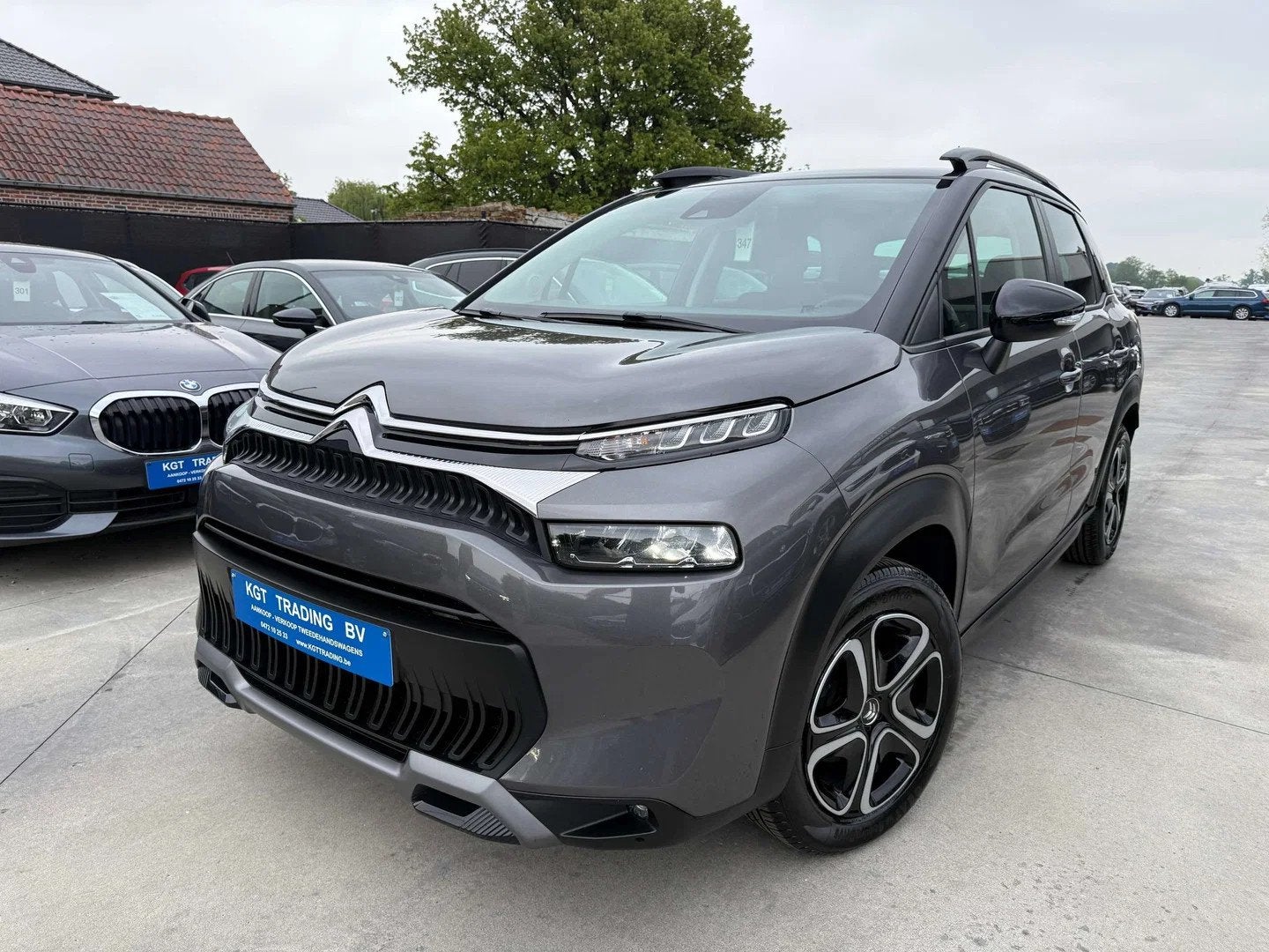 Citroën C3 Aircross 1.2i 110PK FACELIFT FULL LED NAVIGATIE, Autos, Argent ou Gris, Achat, Euro 6, Entreprise