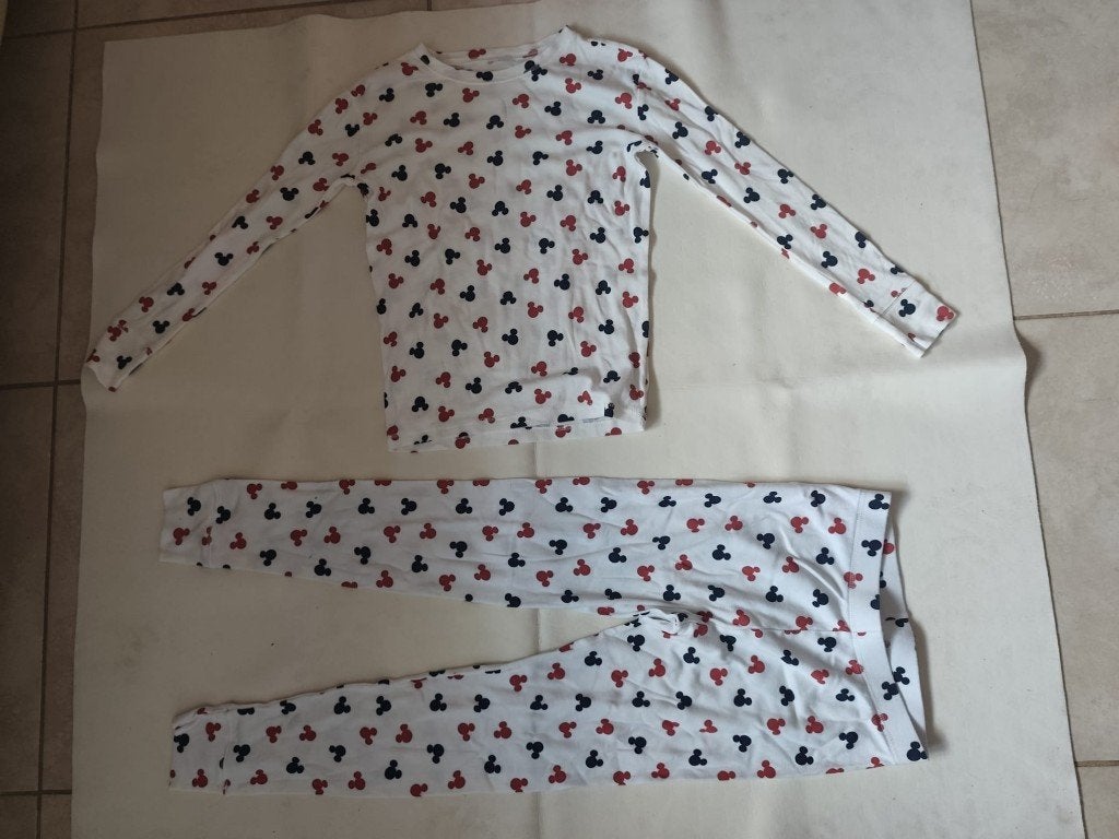 pyjama Mickey Mousse 14 jaar, Ophalen of Verzenden, Zo goed als nieuw, GAP kids, Nacht- of Onderkleding
