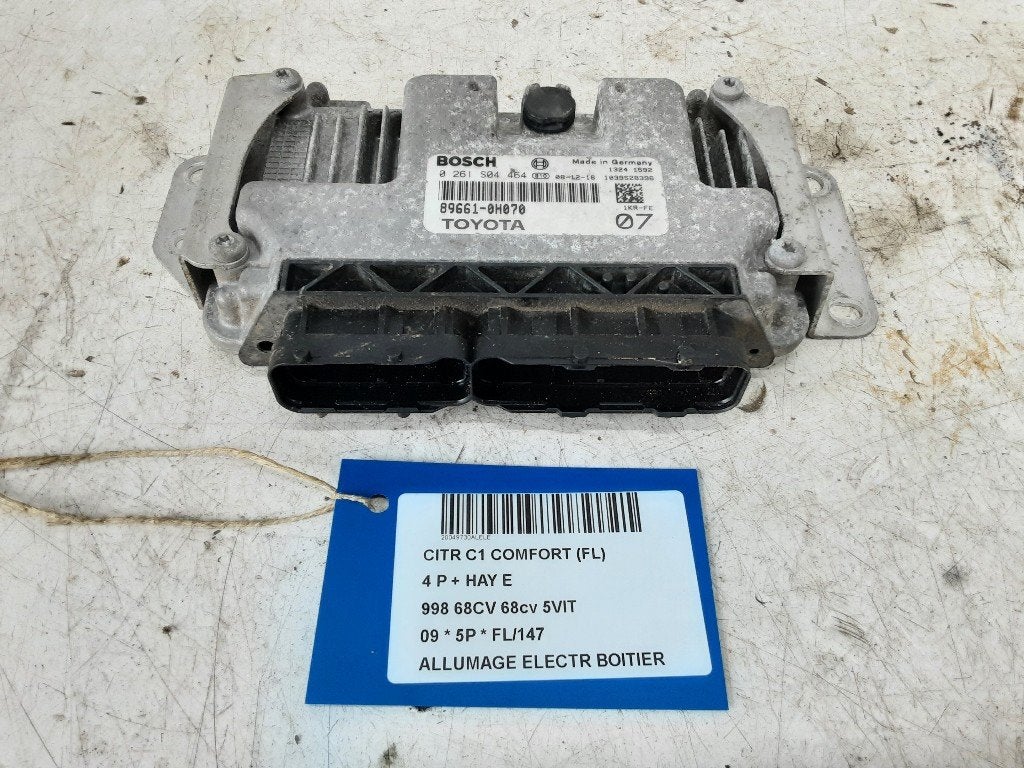 MODULE D ALLUMAGE Citroën C1 (01-2005/09-2014) (896610H070), Citroën, Kontakt-citroen@citroen.com, Utilisé, Citroën Deutschland GmbH