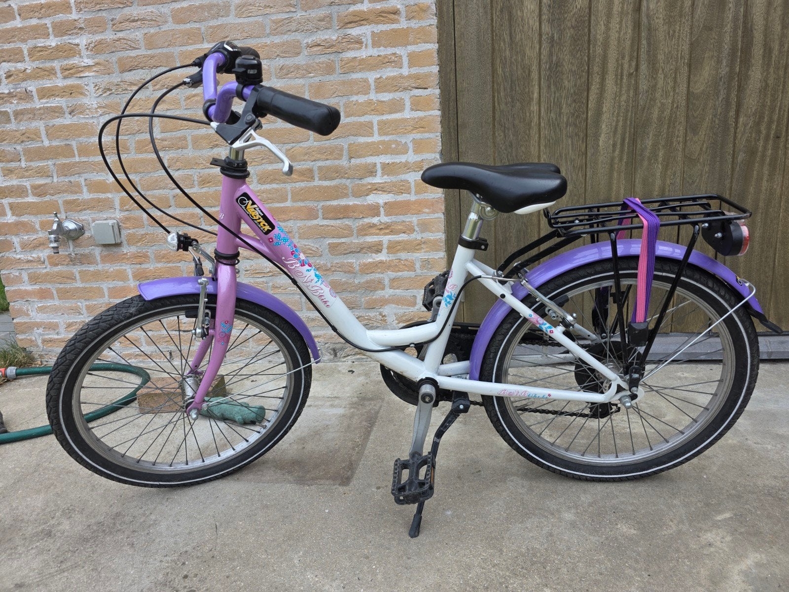 Meisjesfiets 22 inch, Fietsen en Brommers, Fietsen | Meisjes, Ophalen, 22 inch