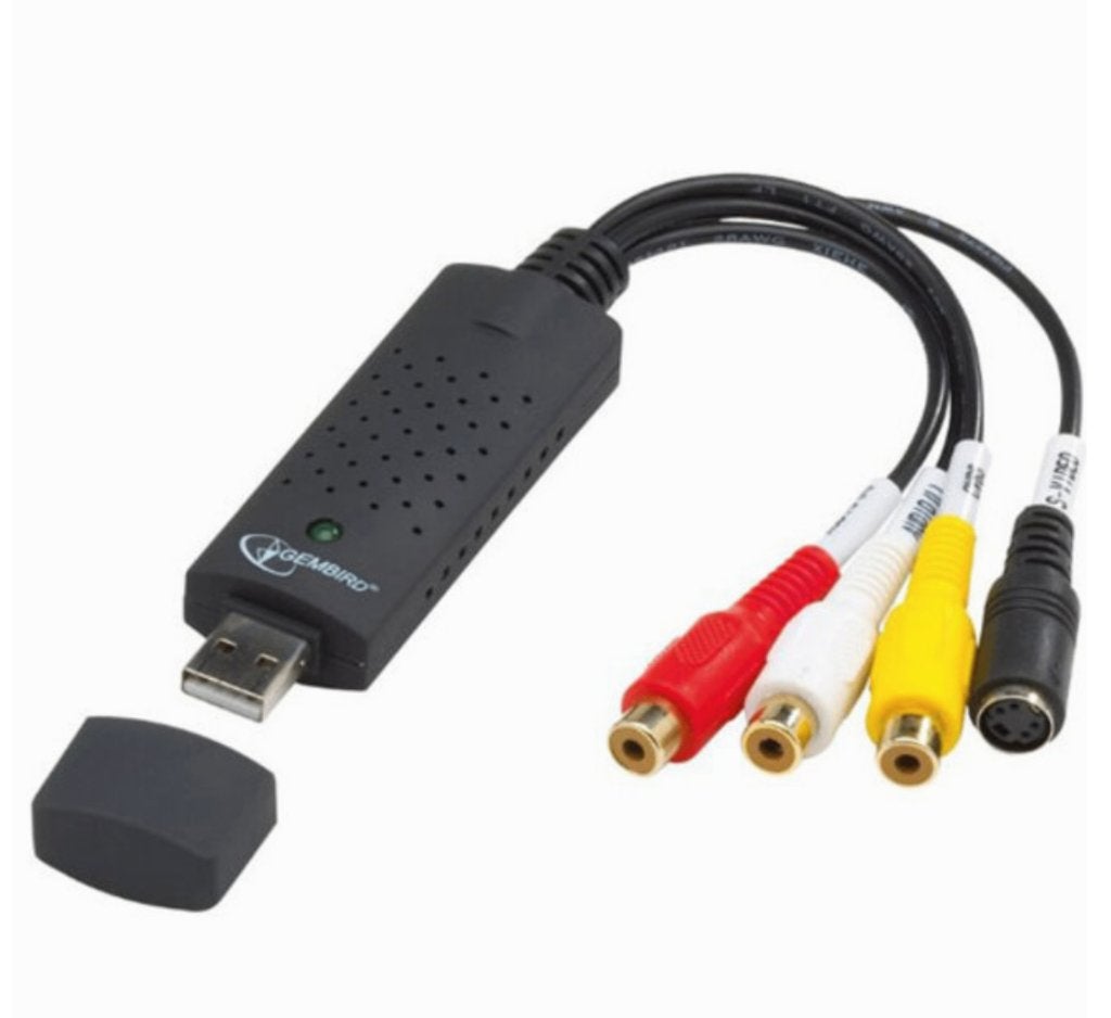 Gembird videograbber, Computers en Software, Webcams, Nieuw, Bedraad, Windows, Ophalen