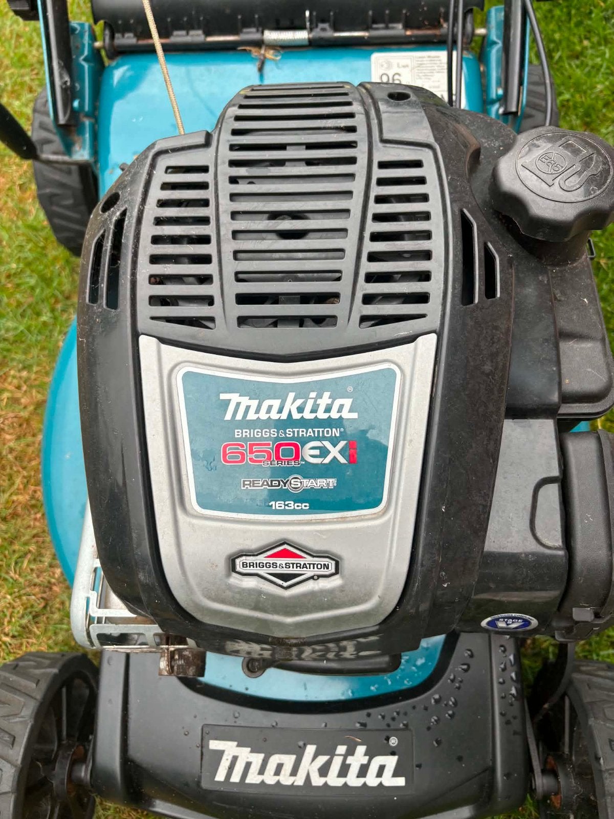 Grasmaaier brenzine, Tuin en Terras, Grasmaaiers, Ophalen