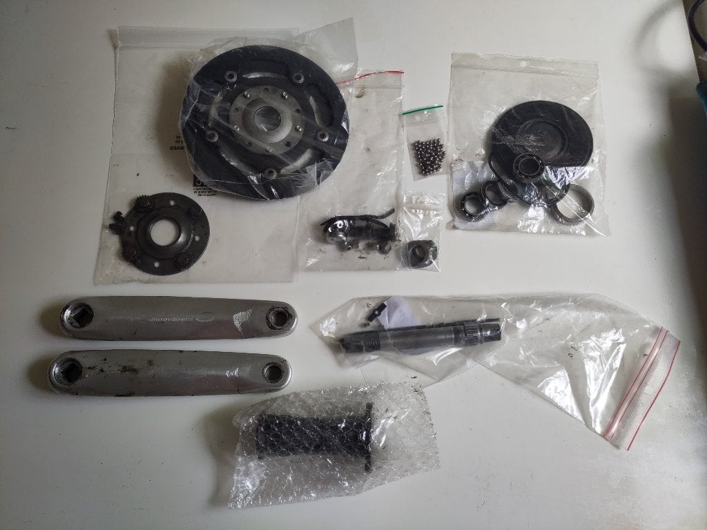 Voor onderdelen of reparatie: Schlumpf Speeddrive, Schlumpf, Gebruikt, Ligfiets, Overige typen