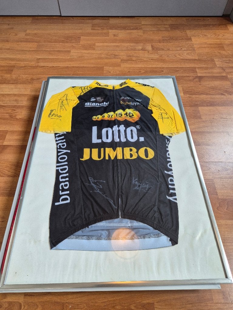 Gesigneerde shirts van profwielrenners, Enlèvement ou Envoi, Comme neuf, Vêtements