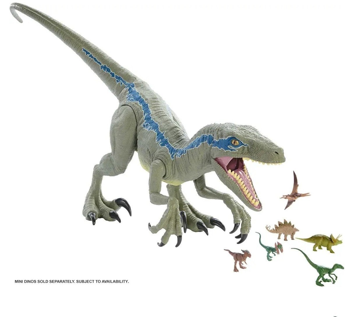 Grote dinosaurus Blue van Jurassic park, Ophalen, Zo goed als nieuw