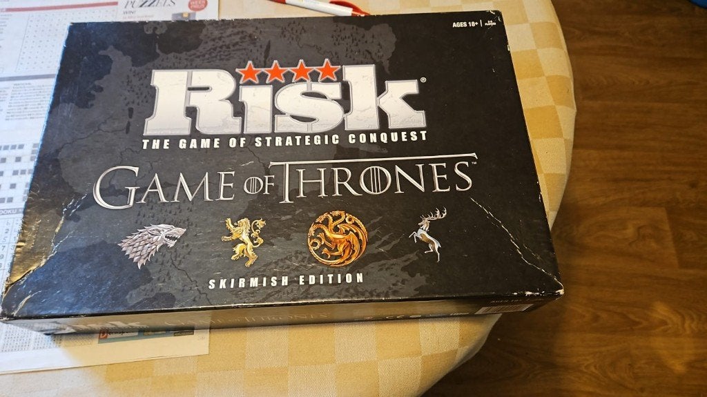 Bordspel Risk Game of Thrones Skirmish editie, Hobby en Vrije tijd, Een of twee spelers, Ophalen of Verzenden, Zo goed als nieuw