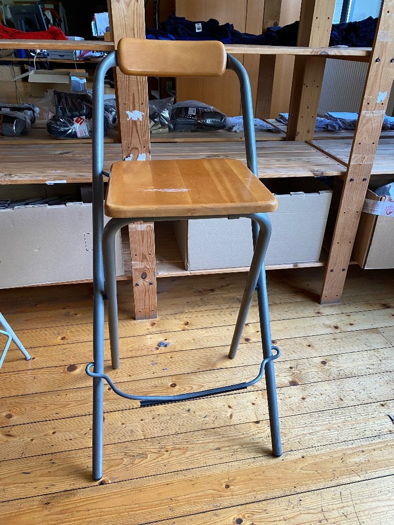 tabouret de bar, 1 tabouret, Enlèvement, Utilisé, Bois