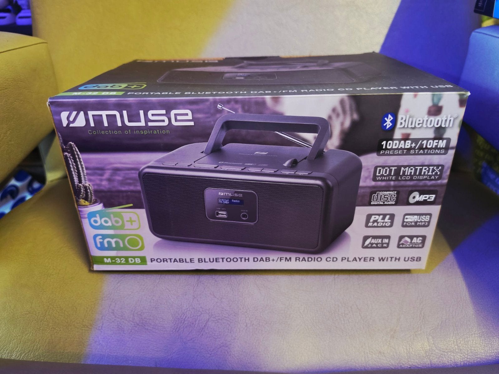 Muse M-32 DB radio, Ophalen