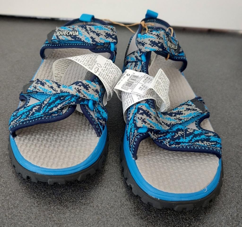 Nieuwe blauwe wandelsandalen Quechua, maat 36/37, Quechua, Jongen of Meisje, Overige typen, Nieuw