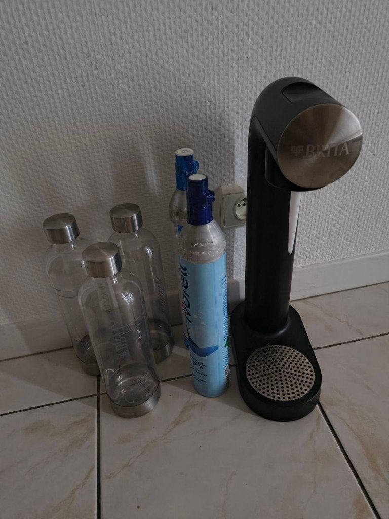 Sodastream zo goed als nieuw met accessoires, Enlèvement, Comme neuf