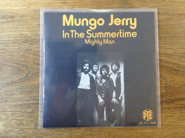 single mungo jerry, Enlèvement ou Envoi, Rock et Metal, Housse de protection extérieure, 7 inch