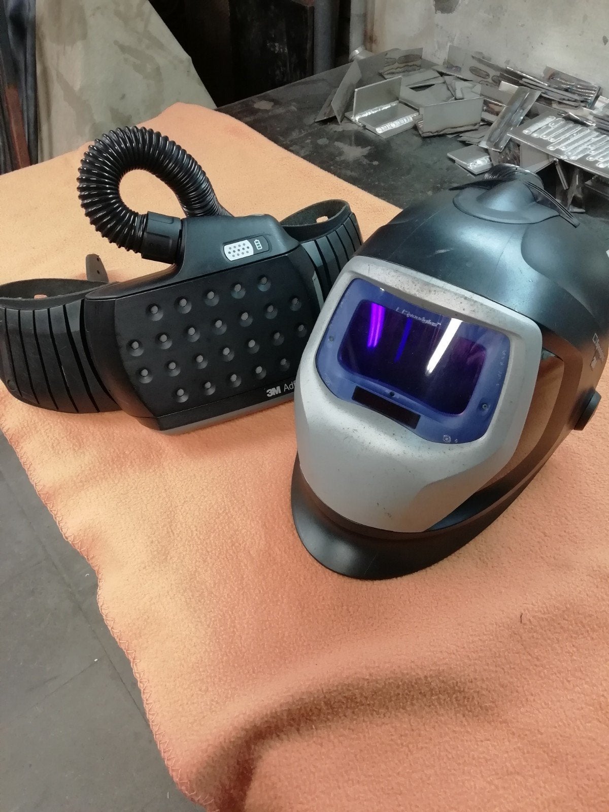 speedglas 9100X +adflo airfilter, Bricolage & Construction, Enlèvement ou Envoi, Utilisé