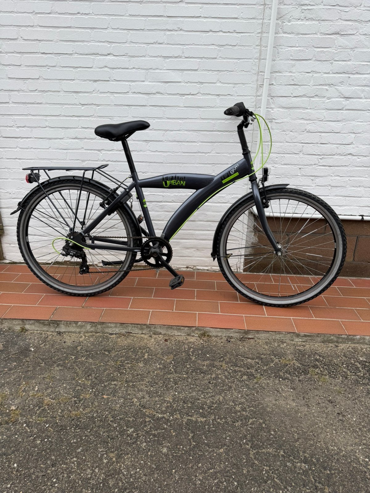 Vélo de sport robuste, vélo urbain, 26 pouces, Vélos & Vélomoteurs, Vitesses, Frein sur jante, 26 pouces ou plus, Enlèvement