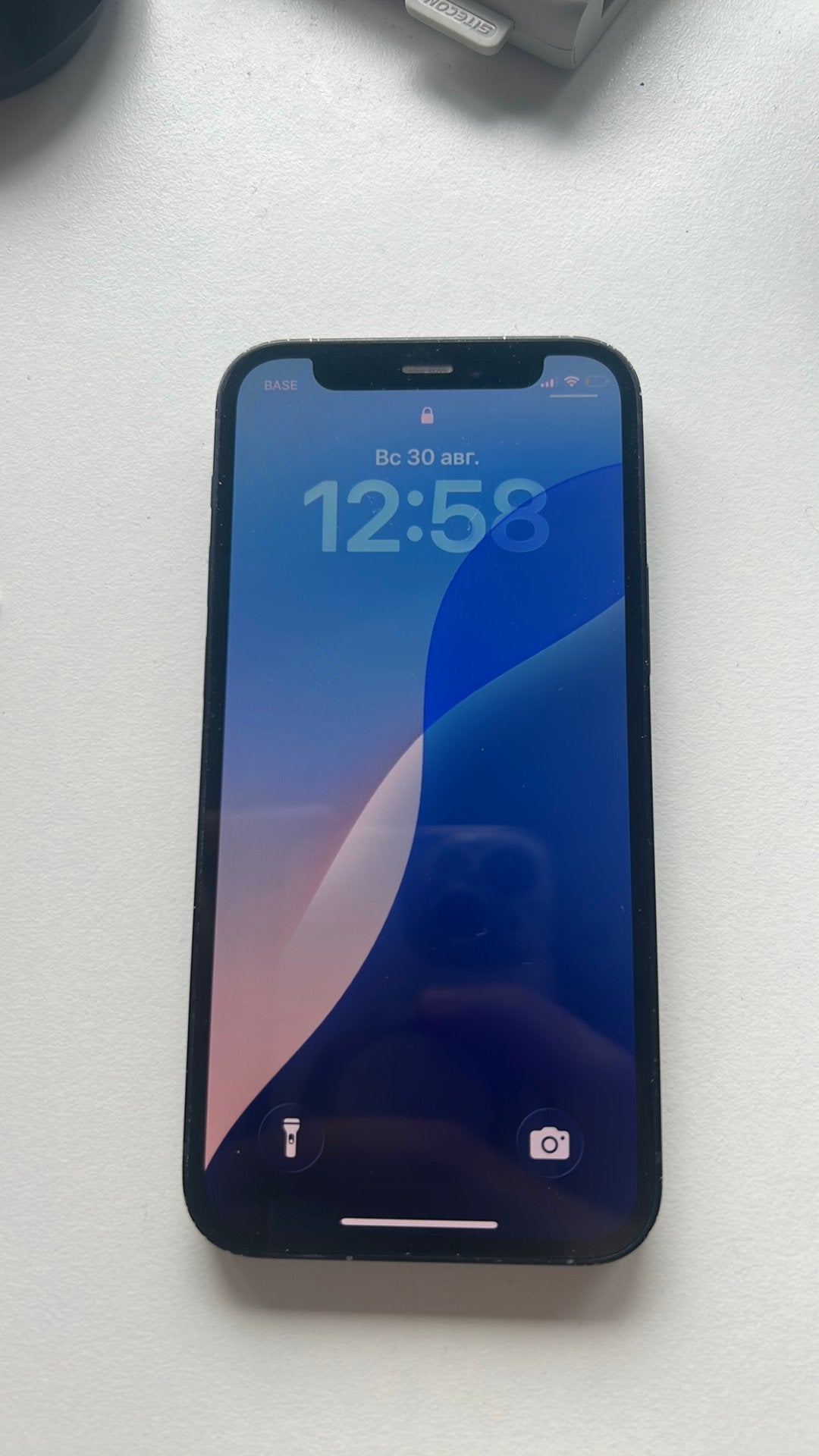 iPhone 12 Mini 128GB Ontgrendeld- Midnight Black, Telecommunicatie, Ophalen of Verzenden, Zo goed als nieuw, Zwart, IPhone 12 Mini