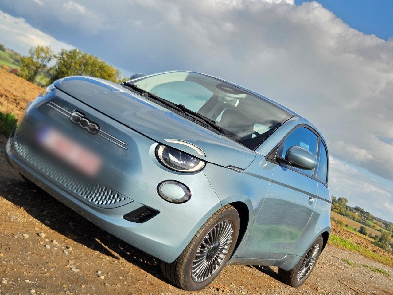 Fiat 500e 3+1 portes. 9000 km, Autos, Ordinateur de bord, Achat, 87 kW, 4 portes