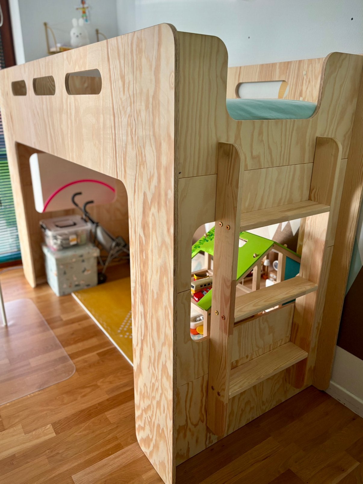 Kinderbed, Ophalen, Zo goed als nieuw, Hoogslaper