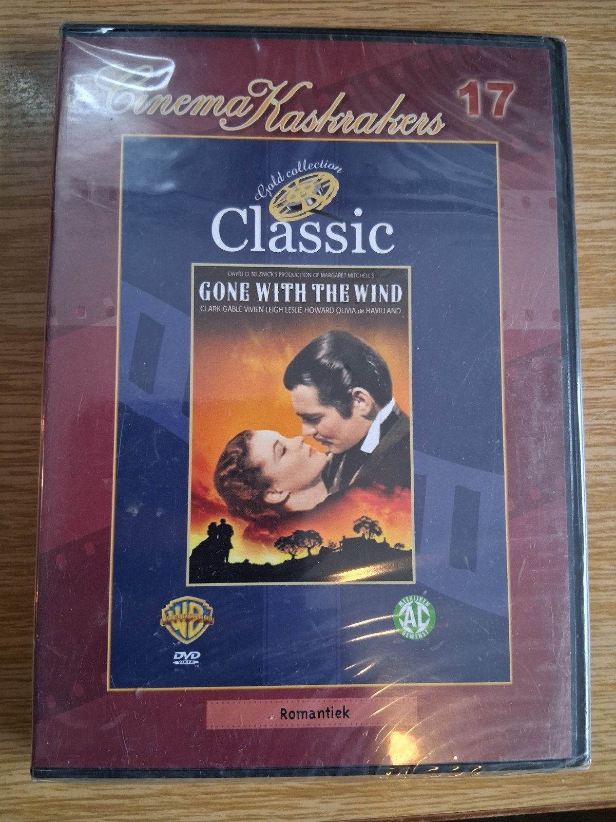 dvd Gone with the wind, nieuw in verpakkingsfolie, CD & DVD, DVD | Classiques, Enlèvement ou Envoi, Anglais, Avant 1940, Néerlandais