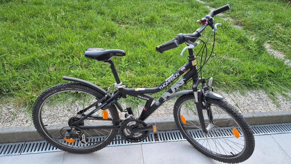 👍  kinder fiets  "Thompson" x 24  voor kinderen 6-9 jaar =>, Fietsen en Brommers, Minder dan 45 cm, Ophalen, Gebruikt, Overige merken