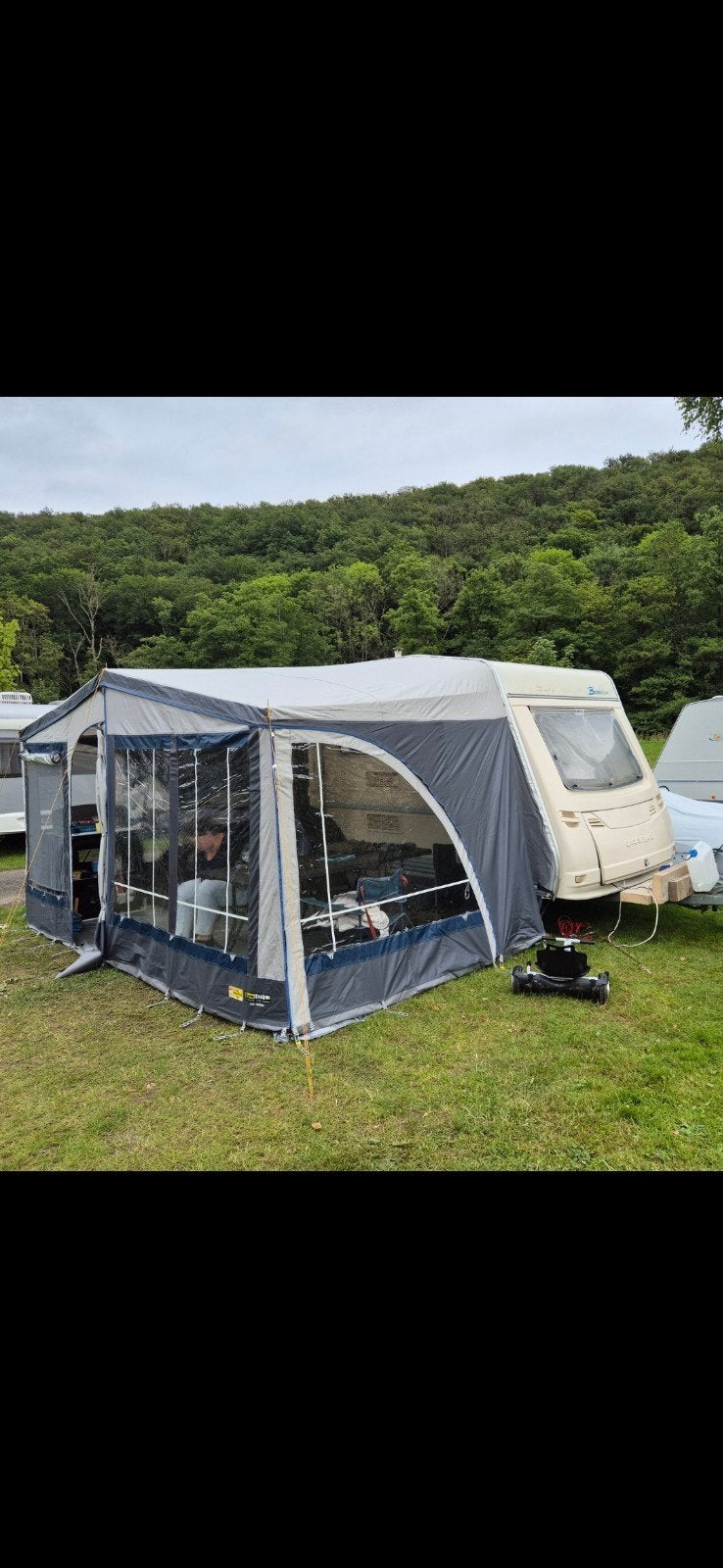 Caravelair bamba luxe 390 1997, Caravans en Kamperen, Voortenten en Luifels, Ophalen, Gebruikt, Overige merken