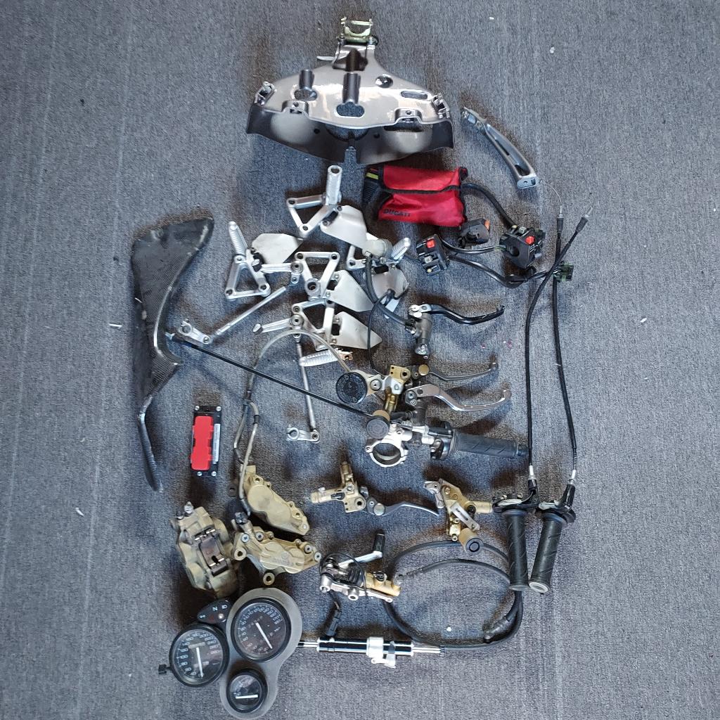 DUCATI 748/916/996 onderdelen (zie foto's), Motoren, Ophalen of Verzenden, Gebruikt